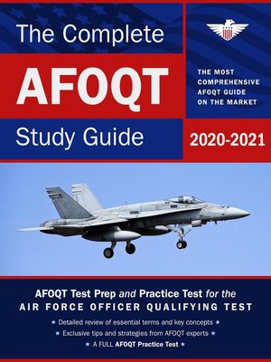 cover image of The Complete AFOQT Study Guide 2020-2021